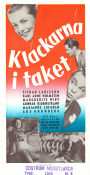 Klackarna i taket 1952 poster Sickan Carlsson Karl-Arne Holmsten Marguerite Viby Tre knas Rune Redig