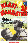 Klasskamrater 1952 poster Sickan Carlsson Olof Winnerstrand Stig Olin Schamyl Bauman Skola