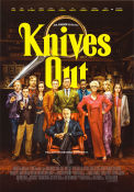 Knives Out 2019 poster Daniel Craig Chris Evans Ana de Armas Jamie Lee Curtis Don Johnson Toni Collette Christopher Plummer Rian Johnson