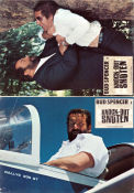 Knock-Out snuten 1978 lobbykort Bud Spencer Enzo Cannavale Werner Pochath Steno Poliser
