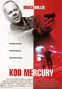 Kod Mercury 1998 poster Bruce Willis