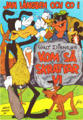 Kom så skrattar vi 1974 poster Långben Goofy