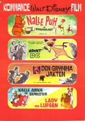 Kommande Walt Disney film 1965 poster Nalle Puh
