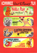 Kommande Walt Disney film 1965 poster Nalle Puh Winnie the Pooh Kalle Anka Hitta mer: Festival