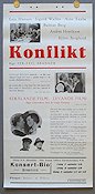 Konflikt 1937 poster Lars Hanson Aino Taube