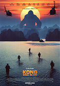 Kong Skull Island 2017 poster Tom Hiddleston Samuel L Jackson Brie Larson Jordan Vogt-Roberts