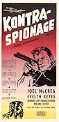 Kontraspionage 1953 poster Joel McCrea Robert Perrish