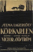 Körkarlen 1921 poster Hilda Borgström Victor Sjöström Text: Selma Lagerlöf