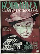 Körkarlen 1939 poster Julien Duvivier Louis Jouvet Pierre Fresnay Text: Selma Lagerlöf Eric Rohman art Hitta mer: Large poster