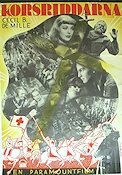 Korsriddarna 1935 poster Loretta Young Cecil B DeMille
