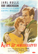 Kort är sommaren 1962 poster Jarl Kulle Bibi Andersson Claes Gill Bjarne Henning-Jensen Norge Berg
