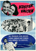 Kostervalsen 1958 poster Åke Söderblom Yvonne Lombard Egon Larsson Rolf Husberg Musik: Sune Waldimir Skärgård