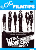 Krigarna 1979 poster Michael Beck James Remar Dorsey Wright Walter Hill Kultfilmer Gäng