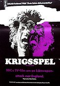 Krigsspel 1966 poster Michael Aspel Peter Graham Dave Baldwin Peter Watkins