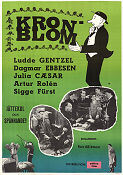 Kronblom 1947 poster Ludde Gentzel Dagmar Ebbesen Julia Caesar Hugo Bolander Från serier