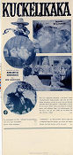 Kuckelikaka 1949 poster Birgit Linder Margaretha Rosencrantz