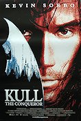 Kull the Conqueror 1997 poster Kevin Sorbo Tia Carrere Thomas Ian Griffith John Nicolella