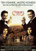 Kulregn över Broadway 1994 poster John Cusack Dianne Wiest Jennifer Tilly Woody Allen Maffia