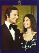 Kungen och Silvia 1972 affisch Carl XVI Gustaf