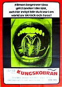 Kungskobran 1973 poster Strother Martin Dirk Benedict Bernard L Kowalski Ormar