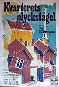 Kvarterets olycksfågel 1947 poster Stickan Palm Lasse Sarri Nils Hallberg Per G Holmgren Barn