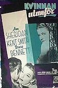 Kvinnan utanför 1948 poster Ann Sheridan