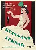 Kvinnans leksak 1928 poster Conchita Montenegro