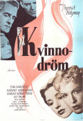 Kvinnodröm 1954 poster Eva Dahlbeck Harriet Andersson Gunnar Björnstrand Ulf Palme Inga Landgré Ingmar Bergman Filmbolag: Sandrews