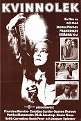 Kvinnolek 1976 poster Lucia Bose Jeanne Moreau