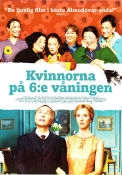 Kvinnorna på 6:e våningen 2010 poster Fabrice Luchini Sandrine Kiberlain Natalia Verbeke Philippe Le Guay