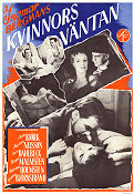 Kvinnors väntan 1952 poster Anita Björk Eva Dahlbeck Gunnar Björnstrand Maj-Britt Nilsson Birger Malmsten Jarl Kulle Ingmar Bergman