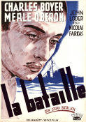 La bataille 1933 poster Charles Boyer Nicolas Farkas