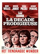 La décade prodigieuse 1971 poster Anthony Perkins Michel Piccoli Marlene Jobert Orson Welles Claude Chabrol