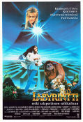Labyrint 1986 poster David Bowie Jennifer Connelly Toby Froud Jim Henson Affischen från: Finland