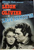 Lady Hamilton 1941 poster Vivien Leigh Laurence Olivier Alexander Korda