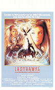 Ladyhawke 1985 poster Matthew Broderick Rutger Hauer Michelle Pfeiffer Richard Donner