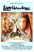 Ladyhawke 1985 poster Matthew Broderick Rutger Hauer Michelle Pfeiffer Richard Donner