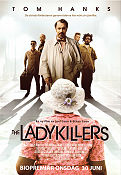 The Ladykillers 2004 poster Tom Hanks Marlon Wayans Irma P Hall Joel Ethan Coen