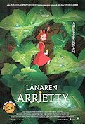Lånaren Arrietty 2010 poster Hiromasa Yonebayashi Filmbolag: Studio Ghibli Hitta mer: Anime Filmen från: Japan Animerat