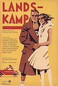 Landskamp 1932 poster Gun Holmqvist Fritiof Billquist Arne Borg