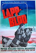 Lappblod 1948 poster Peter Höglund Britta Holmberg Kolbjörn Knudsen Ragnar Frisk Berg