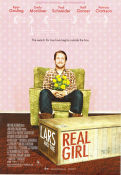 Lars and the Real Girl 2007 poster Ryan Gosling Emily Mortimer Paul Schneider Craig Gillespie