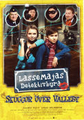 LasseMajas detektivbyrå Skuggor över Valleby 2014 poster Amanda Pajus Lukas Holgersson Tomas Norström Patrik Forsberg