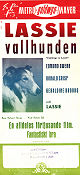 Lassie vallhunden 1949 poster Edmund Gwenn Donald Crisp Geraldine Brooks Lassie Richard Thorpe Hundar