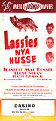 Lassies nya husse 1949 poster Jeanette MacDonald Lloyd Nolan Claude Jarman Jr Lassie Richard Thorpe Hundar Musikaler