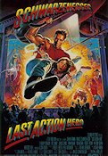 Last Action Hero 1993 poster Arnold Schwarzenegger F Murray Abraham Sharon Stone John McTiernan