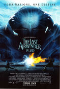 The Last Airbender 2010 poster Noah Ringer Nicola Peltz Beckham Jackson Rathbone M Night Shyamalan Asien