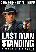 Last Man Standing 1996 poster Bruce Willis Bruce Dern William Sanderson Walter Hill Maffia