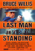 Last Man Standing 1996 poster Bruce Willis Bruce Dern William Sanderson Walter Hill Maffia