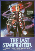 The Last Starfighter 1984 poster Lance Guest Robert Preston Kay E Kuter Nick Castle